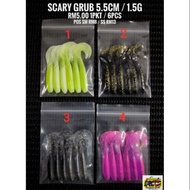 MAL FISHING RUNNER SOFT PLASTIC SCARY GRUB 5.5CM