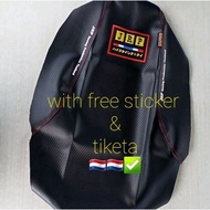 【hot sale】 JRP seat cover XRM110 new logo dry carbon with free sticker