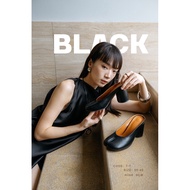 7-7 Leather Shoes High Heels Round 9 Cm