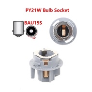 2 x Car Signal Light Lamp Holder For Volkswagen Scirocco BAU15S PY21W Bulb Socket Accessories