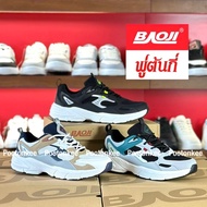 Baoji BJM 801 รองเท้าผ้าใบบาโอจิ รองเท้าผ้าใบผู้ชาย ผูกเชือก ไซส์ 41-45 ของแท้ พร้อมส่ง
