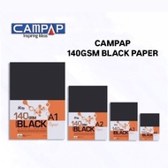 CAMPAP Extra Black Paper | 140GSM