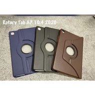 Samsung Tab A7 2020/Tab S6 Lite/S6 Lite 2022/Tab A 10" 2019 Flip Rotary 360• Orange Peel Standing Co