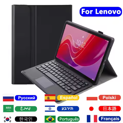 Case Keyboard For Lenovo Xiaoxin Pad 2024 Tab M11 11inch TB331FC,Cover For Xiaoxin Pad Plus 2023 11.