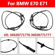 For BMW E70 E71 4pcs Front and Rear ABS Wheel Speed Sensor 34526771776 34526771777auto parts Car dec