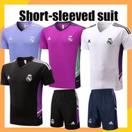 2022/23/24 RMD Short Sleeve Set Shorts and Jersey Casual Suit Men's Football Training Set Football Shirt Football Short Sleeve Jersey Size:S-2XL Grade:AAA