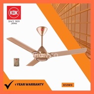 KDK K12W0 48” Junior Ceiling Fan / Kipas Siling (Copper Brown)