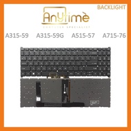 ORIGINAL Acer Aspire 3 A315-59 A315-59G A315-59UB A315-510P A515-57 A515-57G A715-76 N22C6 Keyboard