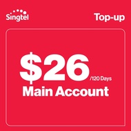 Singtel SGD26 hi Top-up