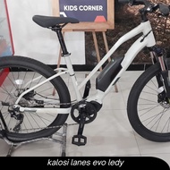 sepeda ebike polygon kalosi lanes evo bekas mulus