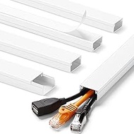 ZhiYo Cord Hider 71in, Cord Covers for Wires on Wall, Cable Hider for Wall Mounted TV, Wire Cover fo