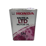 HONDA GENUINE ULTRA LTD MOTOR OIL SAE 5W-30 API SN ILSAC GF5 (4 L ITERS) FOR GASOLINE ENGINE