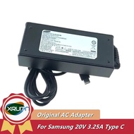 Original A18-065N2A 20V 3.25A 65W Type C AC Adapter Laptop Charger for Samsung 930QCG NP930SBE NP950