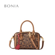 Bonia Medium Brown Clarissa Satchel Bag