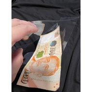Plastic Sleeve Protection Cover Bag Envelope for Money Currency Dollar Bank Note Paper Trading Card 