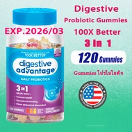 schiff Digestive Advantage Probiotic Gummy Bear Gummy 120 Gummies daily probiotic survives stomach a