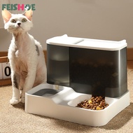 3.8 L Pet Automatic Feeding Bowls No Electricity Cat Automatic Feeder Large Capacity Food Water Dispenser for cat dog Pet Bowls