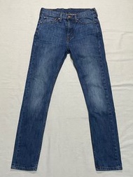 Levi’s levis 510 W31 L34 二手淺藍刷色緊身窄管牛仔褲