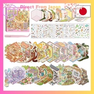 3D House Sticker Landscape Sticker 3D Various Scenes With Tweezers Gift Box Included Freely Combine 