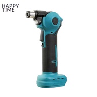 HAPPY TIME-Cordless Electric Hammer 4200ipm 0/45/90 Degree Adjustable Hammer Drill Power Tool for 18