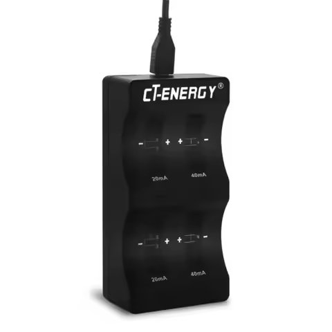 Intelligent multi-coin lithium battery universal charger LIR2016, LIR2025, LIR2032, LIR2450, LIR2477