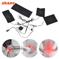 SHANC USB Electric Heated Jacket, 3 Gear Levels 4 in1 Heating Pad, Durable 5V 2A Washable Foldable C