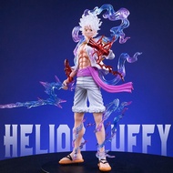 18CM One Piece GK Gears 5 Nikka Luffy model anime action figure