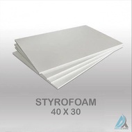 40x30x1cm Cork Styrofoam Board Sheet / Styrofoam 40x30