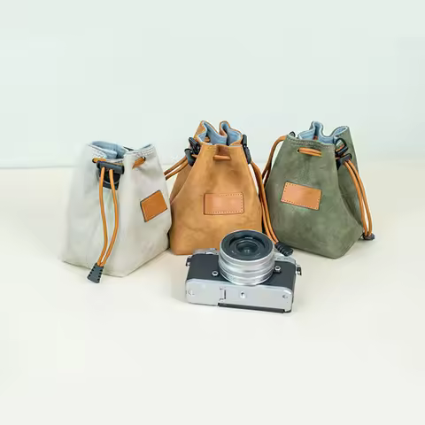 Camera Bag for Fuji Instax Mini 12 EVO for Nikon Sony Leica Panasonic Olympus Ricoh Travel Single Sh