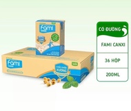 Thùng sữa đậu nành FAMI CANXI 36 hộp x 200ml