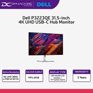 Dell P3223QE 31.5-inch 4K UHD USB-C Hub Monitor