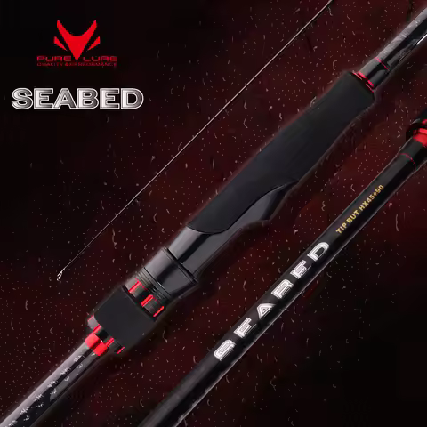 PURELURE 9FT 10FT M MH Spinning Rod For SeaBass High Carbon Long Throwing Fishing Rod In Plus Spinni