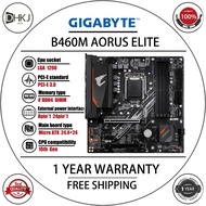Used Gigabyte GA B460M AORUS ELITE Micro-ATX Intel B460 DDR4 M.2 128G Support 10 gen LGA 1200 CPU Mo