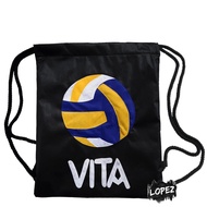 Volleyball Net Bag Volleyball Drawstring Bag/ Volleyball Sports Drawstring Bag Lopez