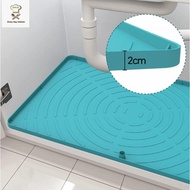 XUNJIE Silicone Under Sink Mat Waterproof Easy To Clean Drip Proof Tray Flexible Sink Organizer Kitchen Cabinet Mats Kitchen Accessories