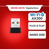 Mercusys AX300 Nano WiFi 6 USB Adapter 3000Mbps - High Speed WiFi  Ultra-Fast Plug & Play MA14N (Pow