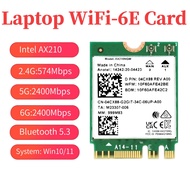 Intel AX210NGW adapter 5374Mbps laptop M.2 WiFi 6E wireless network card Bluetooth 5.3