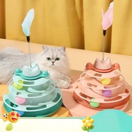 4 Floor Cat Rail - Football Toy for Pets