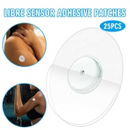 25pcs Adhesive Patch Clear Sticker Suitable For Freestyle Libre Guardian Sensor