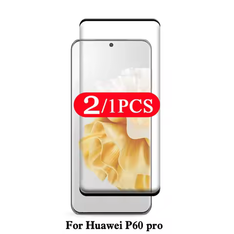 2/1PCS Tempered Glass For Huawei P60 pro Art P50 mate 50 40 RS P40 40E 30 30E P30 pro plus protectiv