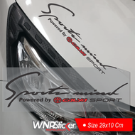 Stiker Kap Mobil Depan Calya Model Sport Mind