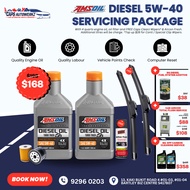 Car Servicing - AMSOIL Diesel Oil 5W40 Service Package | Fully Synthetic