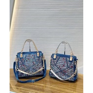 8287 JEANS PERMATA RAINBOW premium women's fashion bag women's party bag