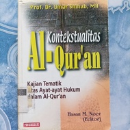 Original Kontekstualitas Al-Qur'an Alquran Al Quran Prof Umar Shihab