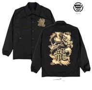 JAKET COACH PRIA ERIGO APPAREL CJ NAGA HITAM / JAKET NAGA MENPHIS .REAL PICT(COD) .
