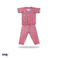 HOLIDAY ROUTE | usia 1-7 tahun setelan piyama baju tidur anak