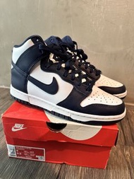 Nike Dunk High Retro 海軍藍白