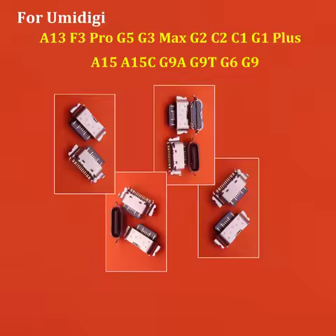 10-100PCS USB Connector Jack Socket Charging Port Plug For UMIDIGI A13 F3 Pro G5 G3 Max G2 C2 C1 G1 