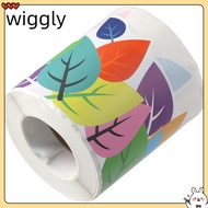 【In Stock】WIGGLY Bulletin Board Border, Colorful Leaf Self-adhesive Border Trim Bulletin Board, 3 In