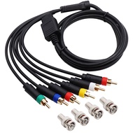 RGBS AV Cable for Nintendo N64 64 SNES NGC Video Consoles CRT Monitor RGB+Sync Video Audio Cord Red 